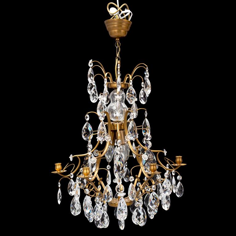 A late 20th century chandelier.