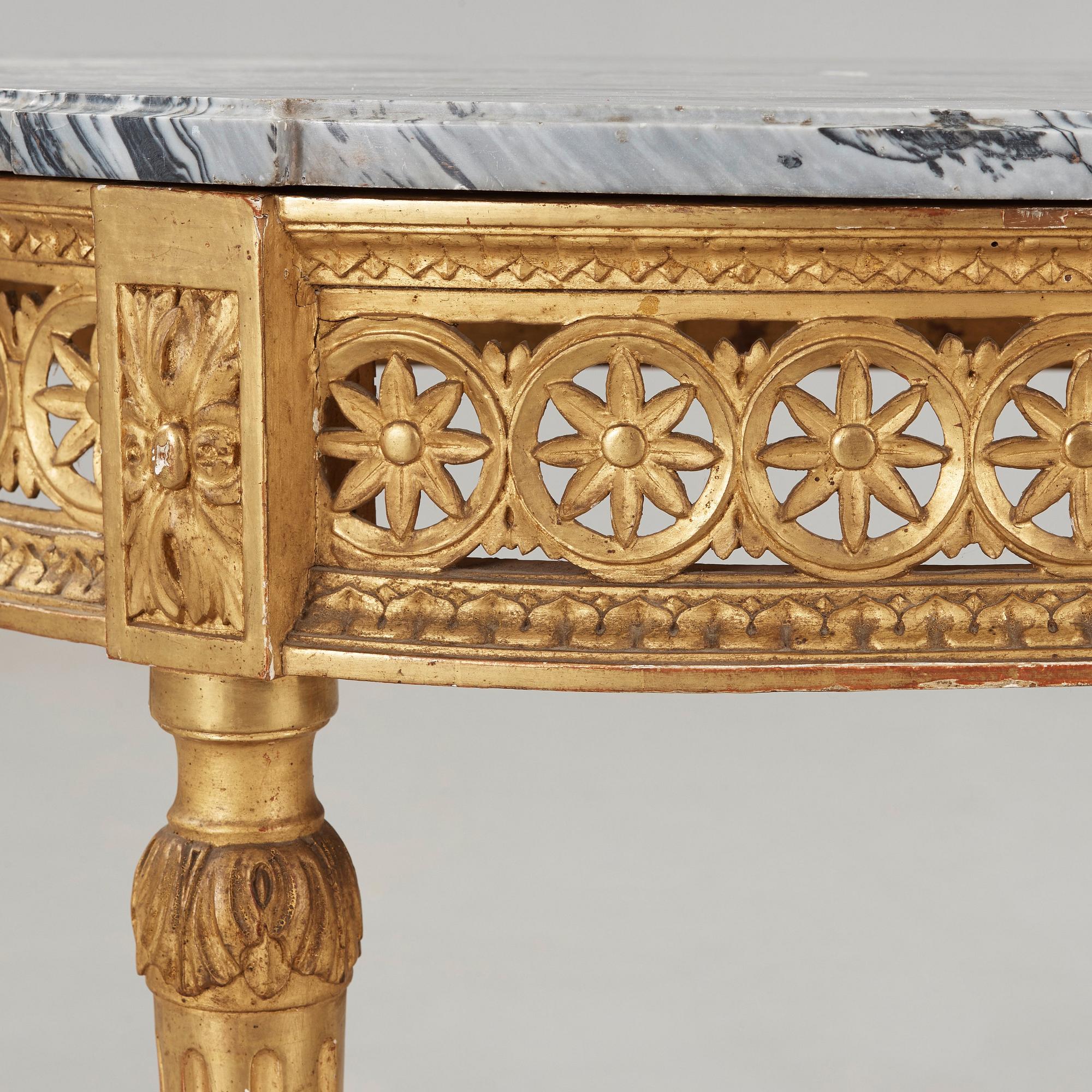 KONSOLBORD, Louis XVI, 1700-talets slut.