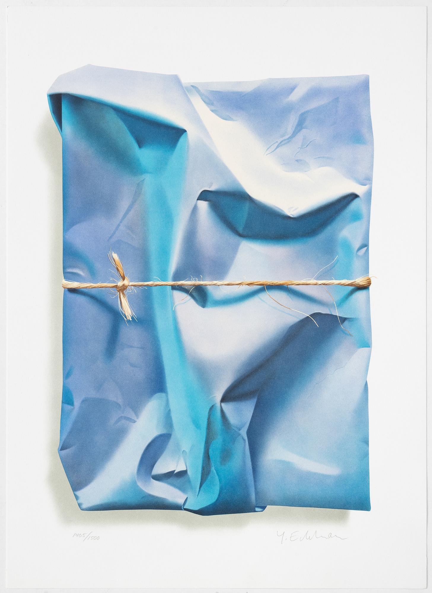 Yrjö Edelmann, "Stringed blue ocean".