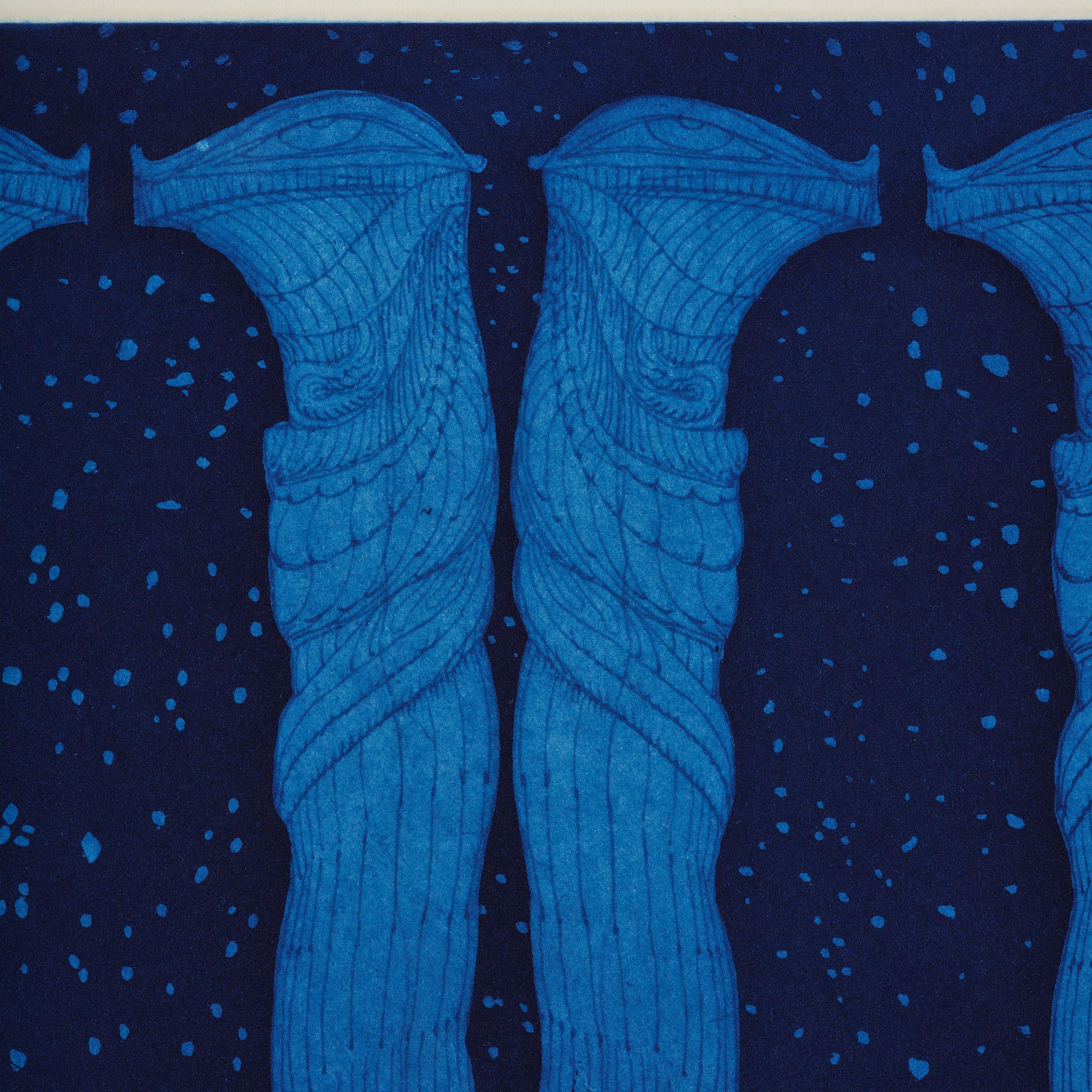 Ernst Fuchs, Untitled from: "Hommage aux Prix Nobel" (The Nobel Prize Portfolio).