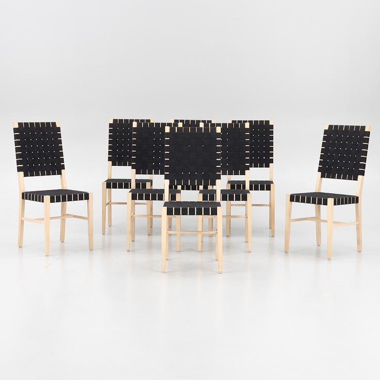 Marit Stigsdotter, eight 'Allegro' chairs, Stolab 2007.