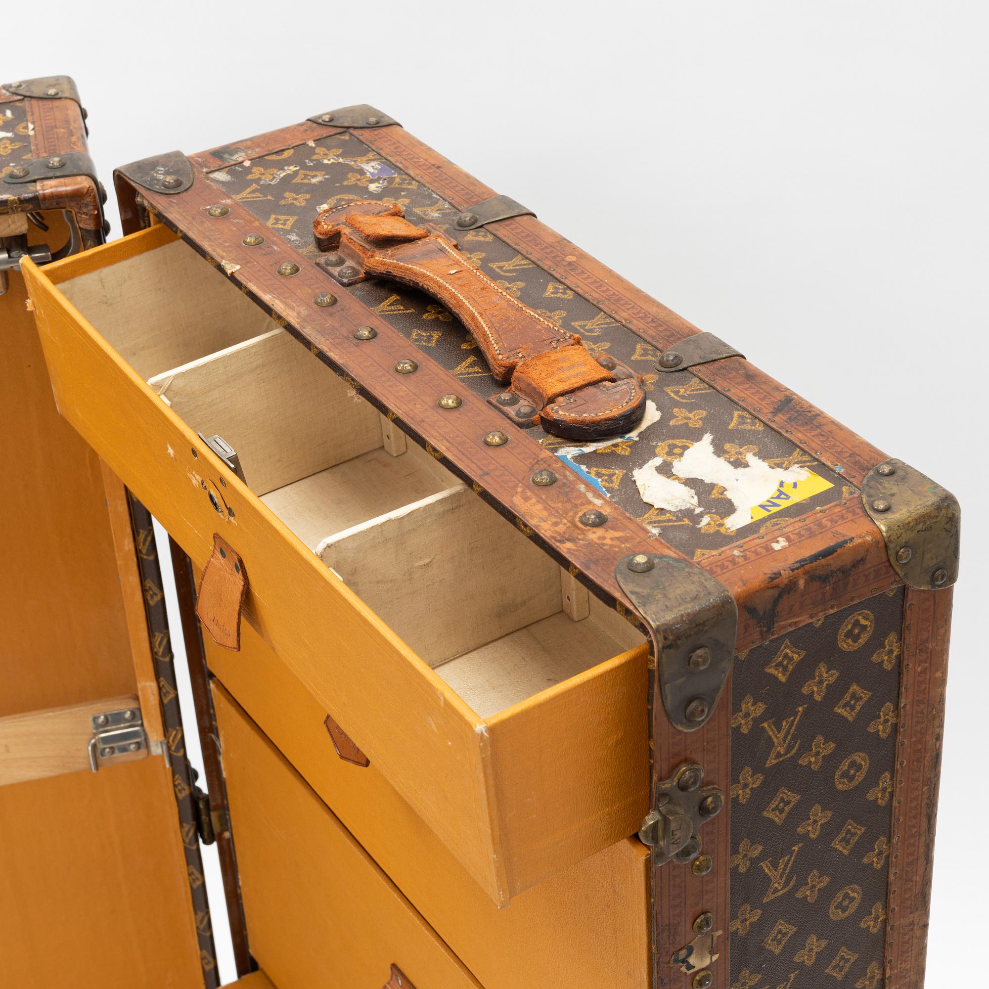 Louis Vuitton, A late 19th century trunk.