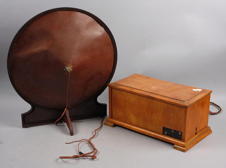 RADIO MED HÖGTALARE. 1920-30-tal.