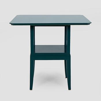 Eliel Saarinen, Fåtöljer, ett par och bord, "Blue suite" för Adelta, Finland 1980-tal.