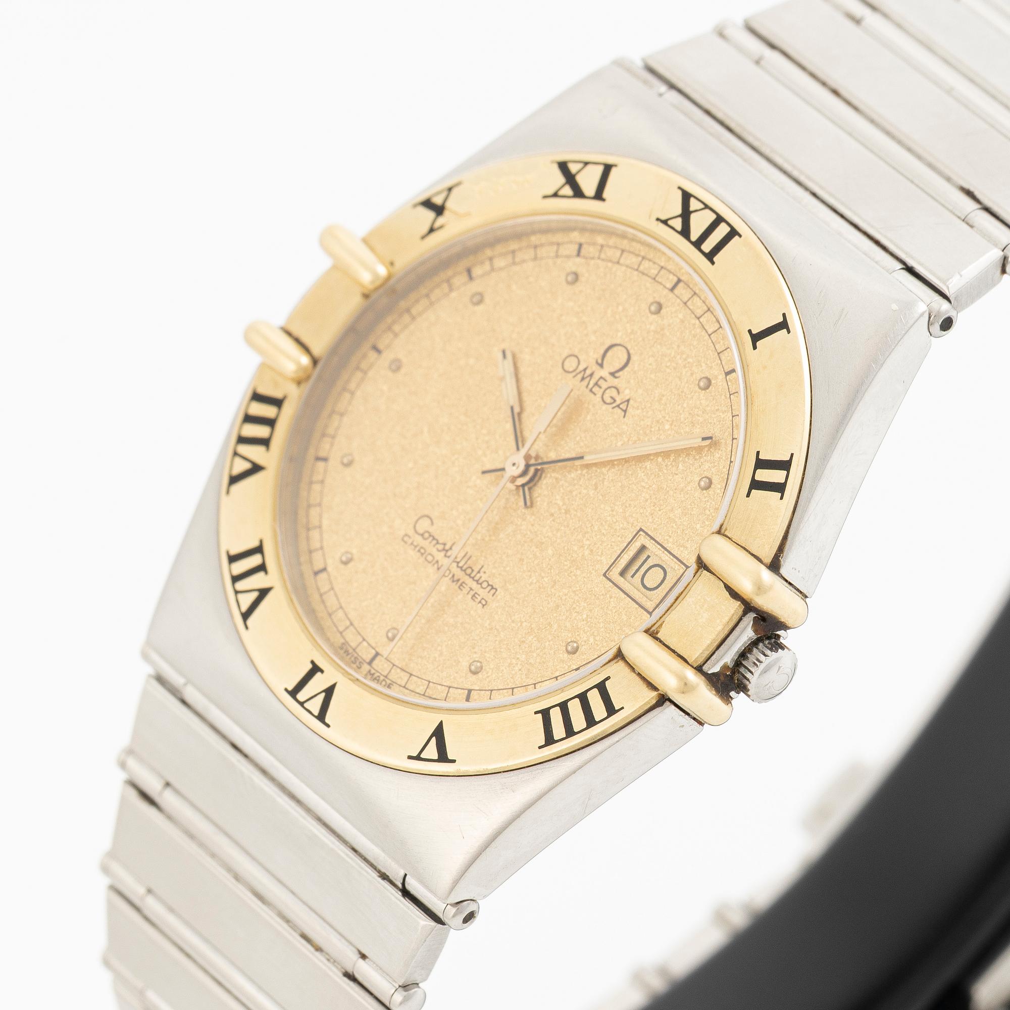 Omega, Constellation, Chronometer, wristwatch, 32.5 mm.