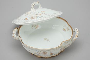 SERVIS, ca 132 delar, porslin, Rosenthal "Louis XIV", 1900-talets början.