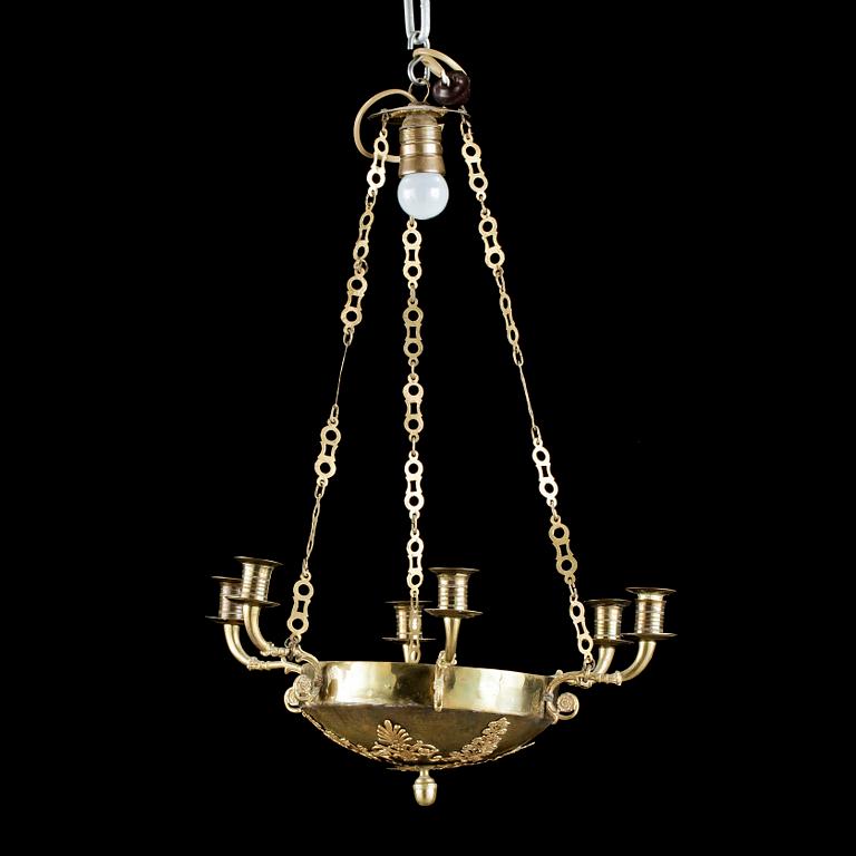 TAKAMPEL, empire, 1800-talets första hälft. Höjd 20cm.
