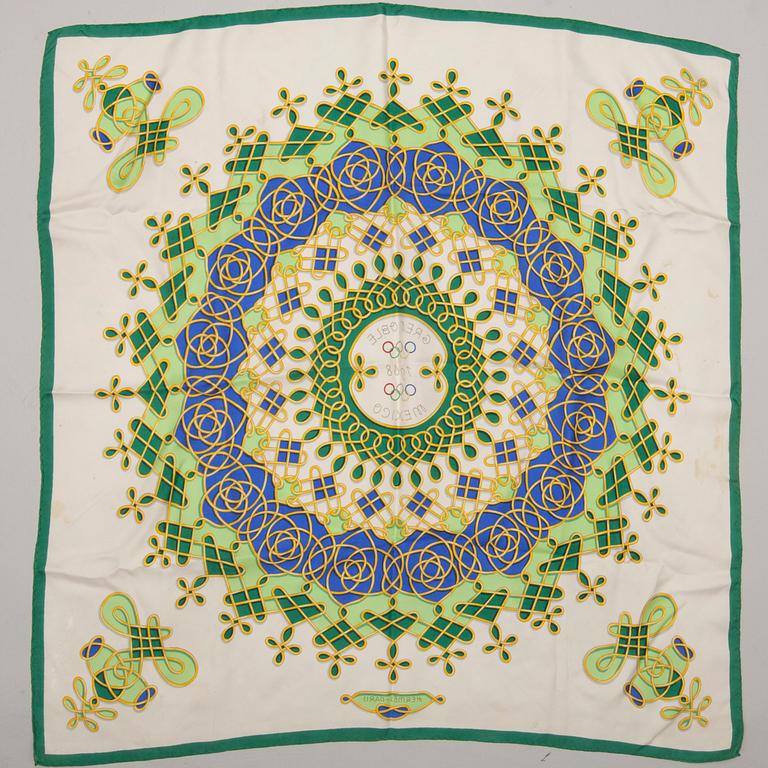 SCARF, "Grenoble 1968 Mexico", Hermès.