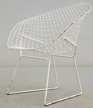 FÅTÖLJ, "Diamond chair", Harry Bertoia, modellen formgiven år 1952.