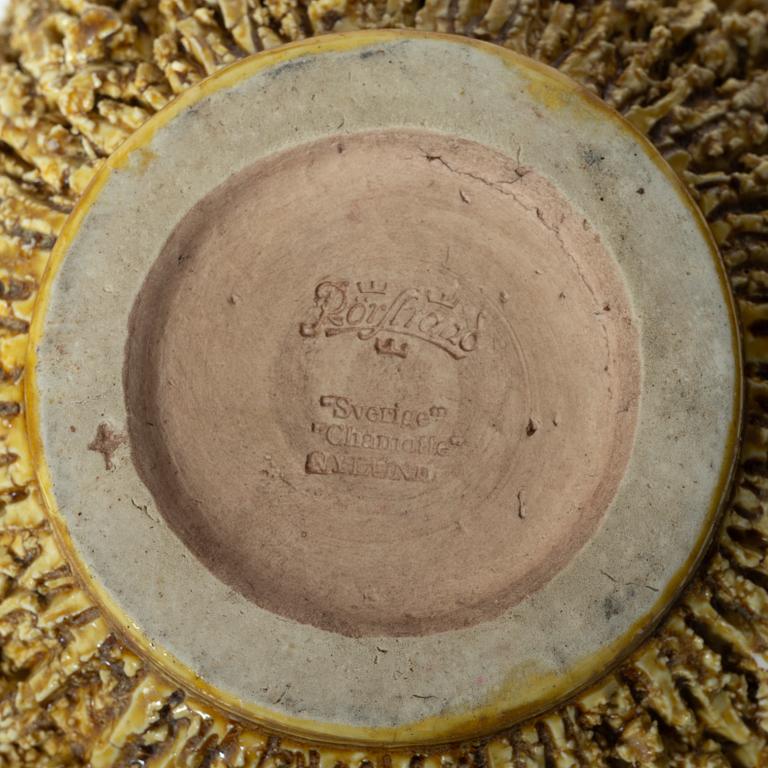 Gunnar Nylund, vaser, 2 st, stengods, chamotte, Rörstrand.