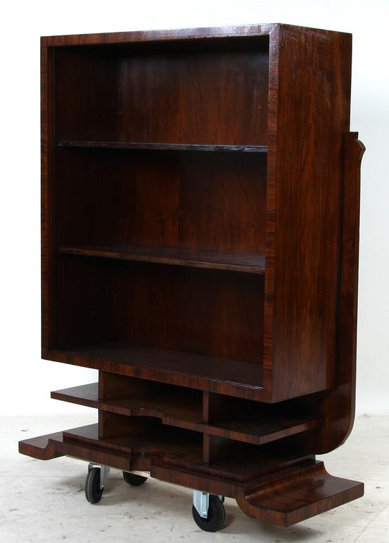 BOKHYLLA, art deco-stil, 1900-tal.