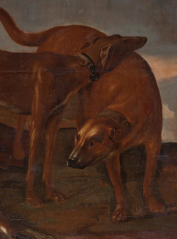 David Klöcker Ehrenstrahl, hans ateljé, "Jaktrast".