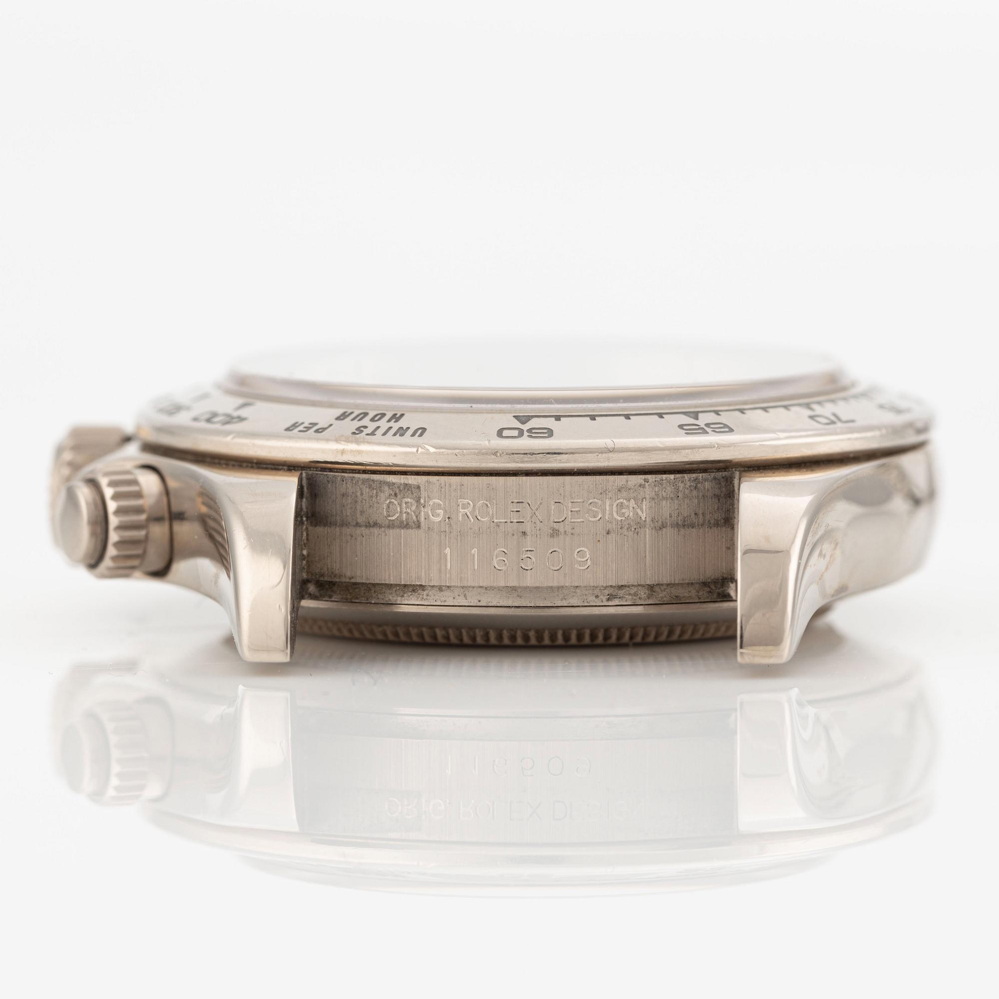 Rolex, Cosmograph, Daytona, "White Arabic Panda Dial", chronograph, ca 2007.