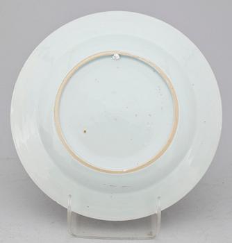 TALLRIKAR, 13 st, porslin, Kina, 1700/1800-tal.