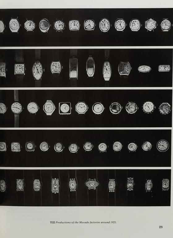 A lot of 4 books regarding watches.