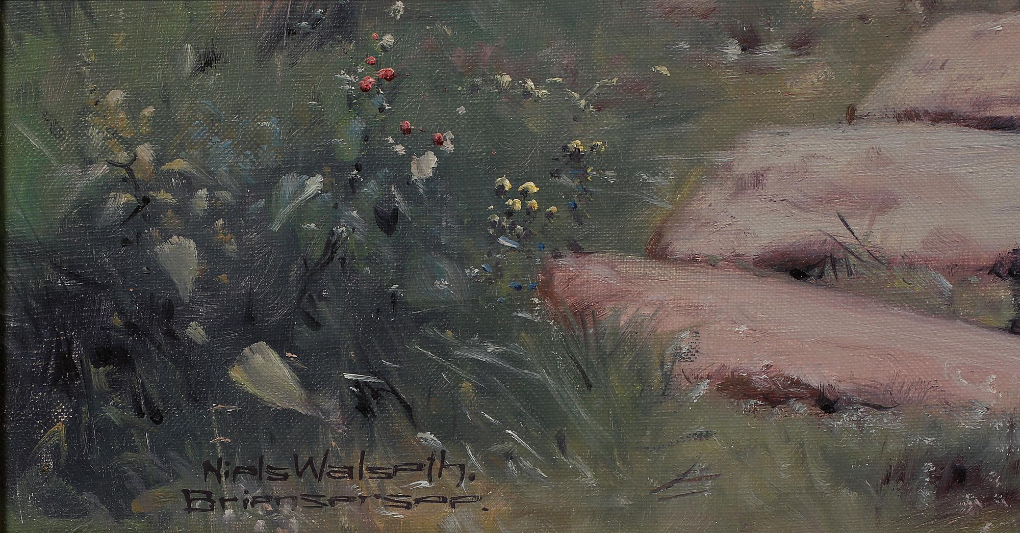 NIELS WALSETH, olja på duk, signerad.
