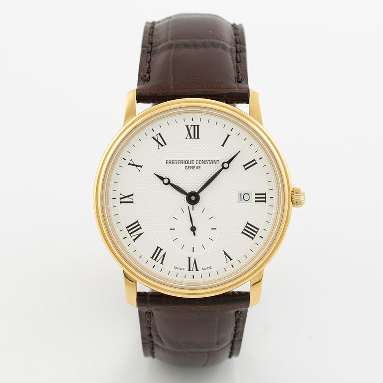 Frédérique Constant, Slimline, wristwatch, 39 mm.