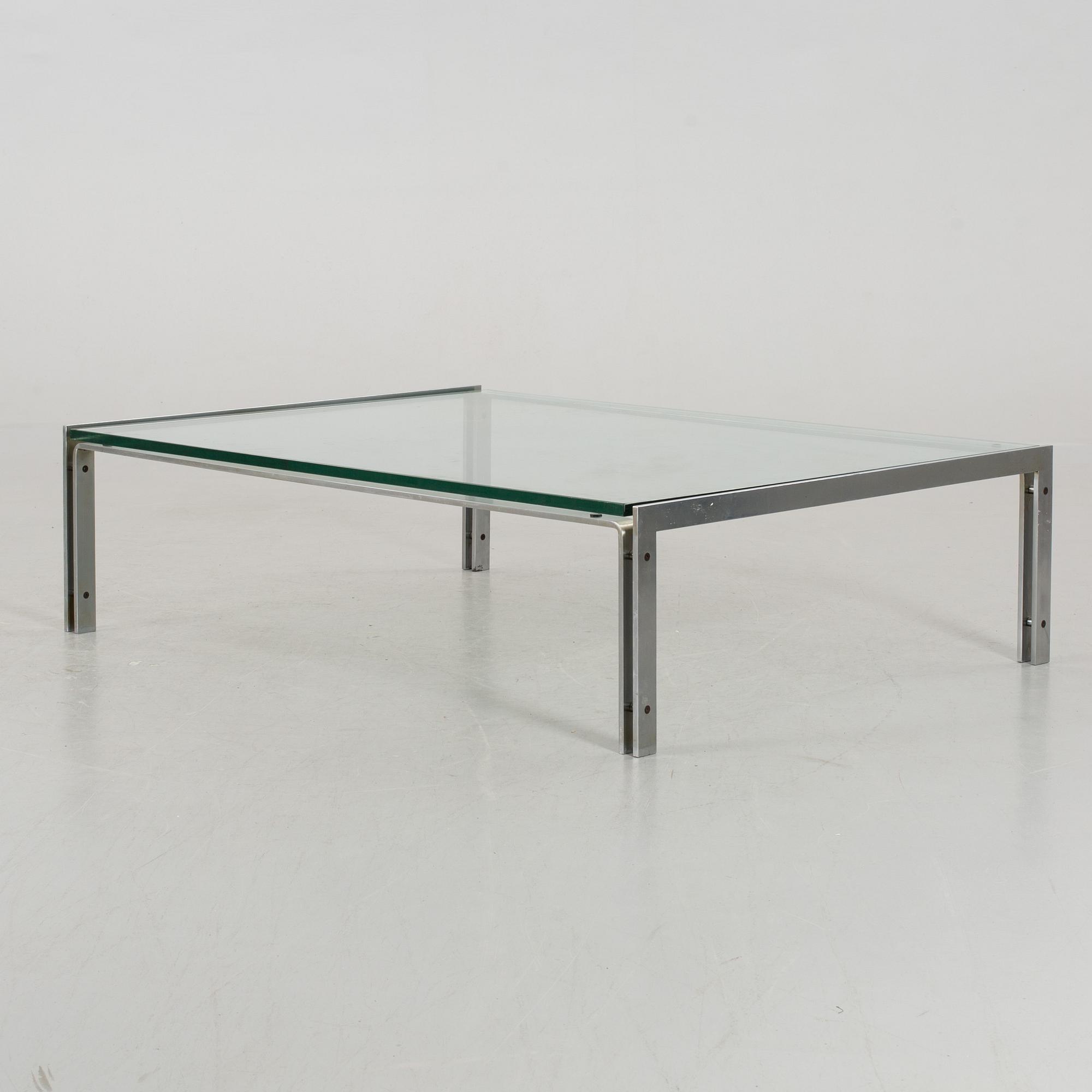 A METAFORM COFFEE TABLE, 1980's.