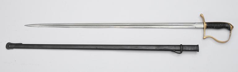 SABEL, Sverige, m/1899 för infanteriet.