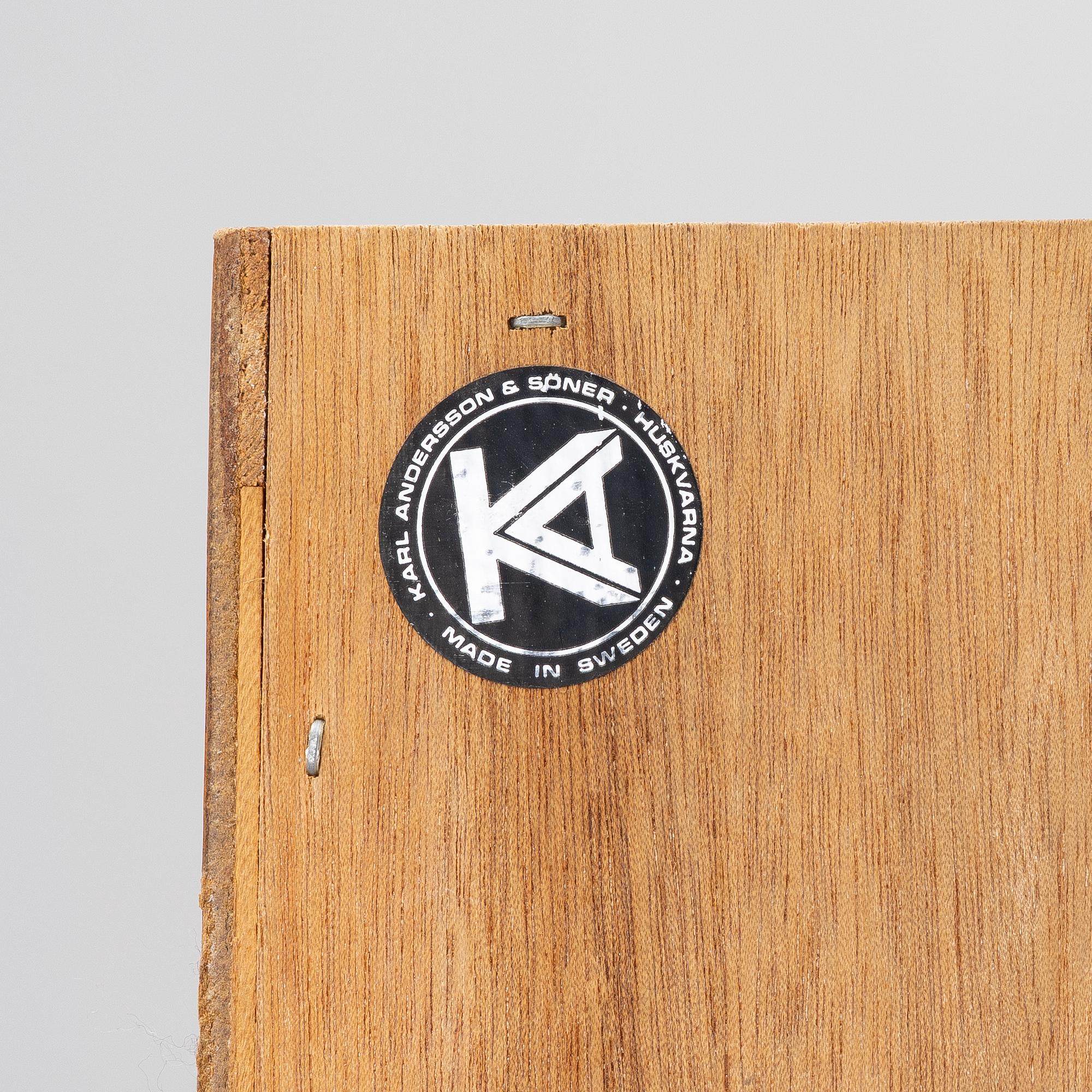 Göran Malmvall, a display cabinet, 'KA-72', Karl Andersson & Söner, Huskvarna.