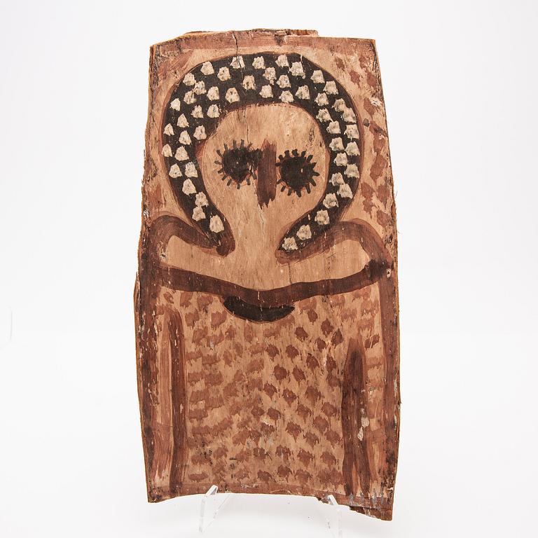 Lily Karadada, "Bark painting".