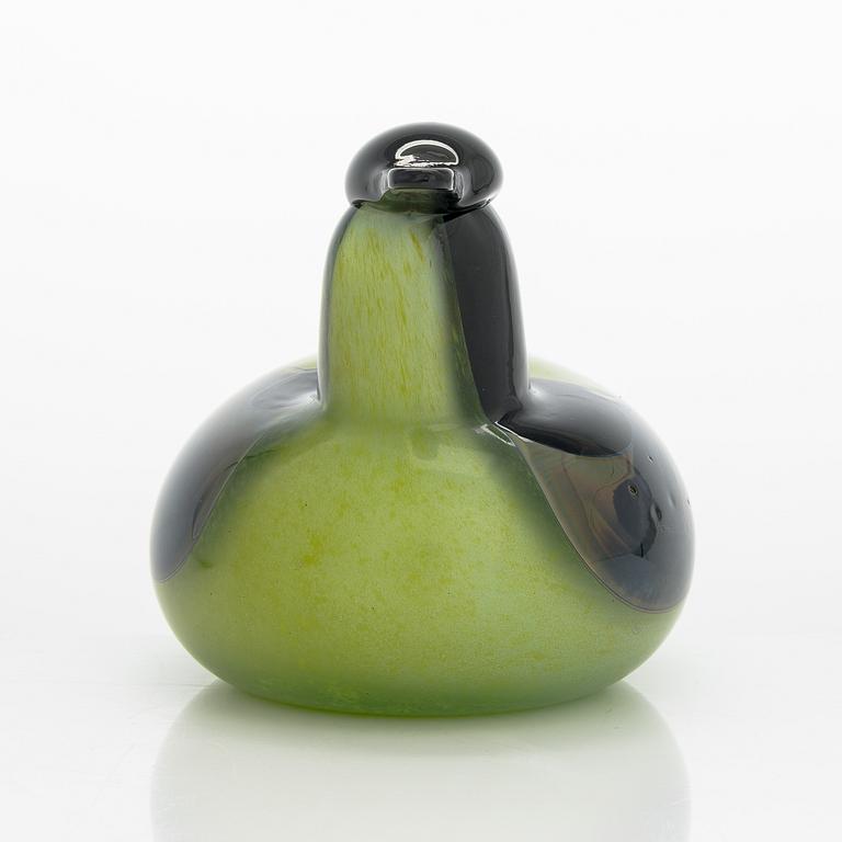 Oiva Toikka, glass bird signed O. Toikka Nuutajärvi.