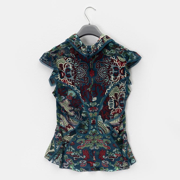 Yves Saint Laurent, blus, storlek 36.