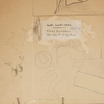 Kurt Schwitters, Utan titel (AOK 21 Gold Medals).
