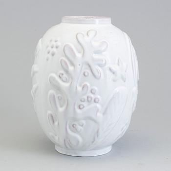 A earthenware vase by Anna-Lisa Thomson for Upsala Ekeby, around the mid 20th century.