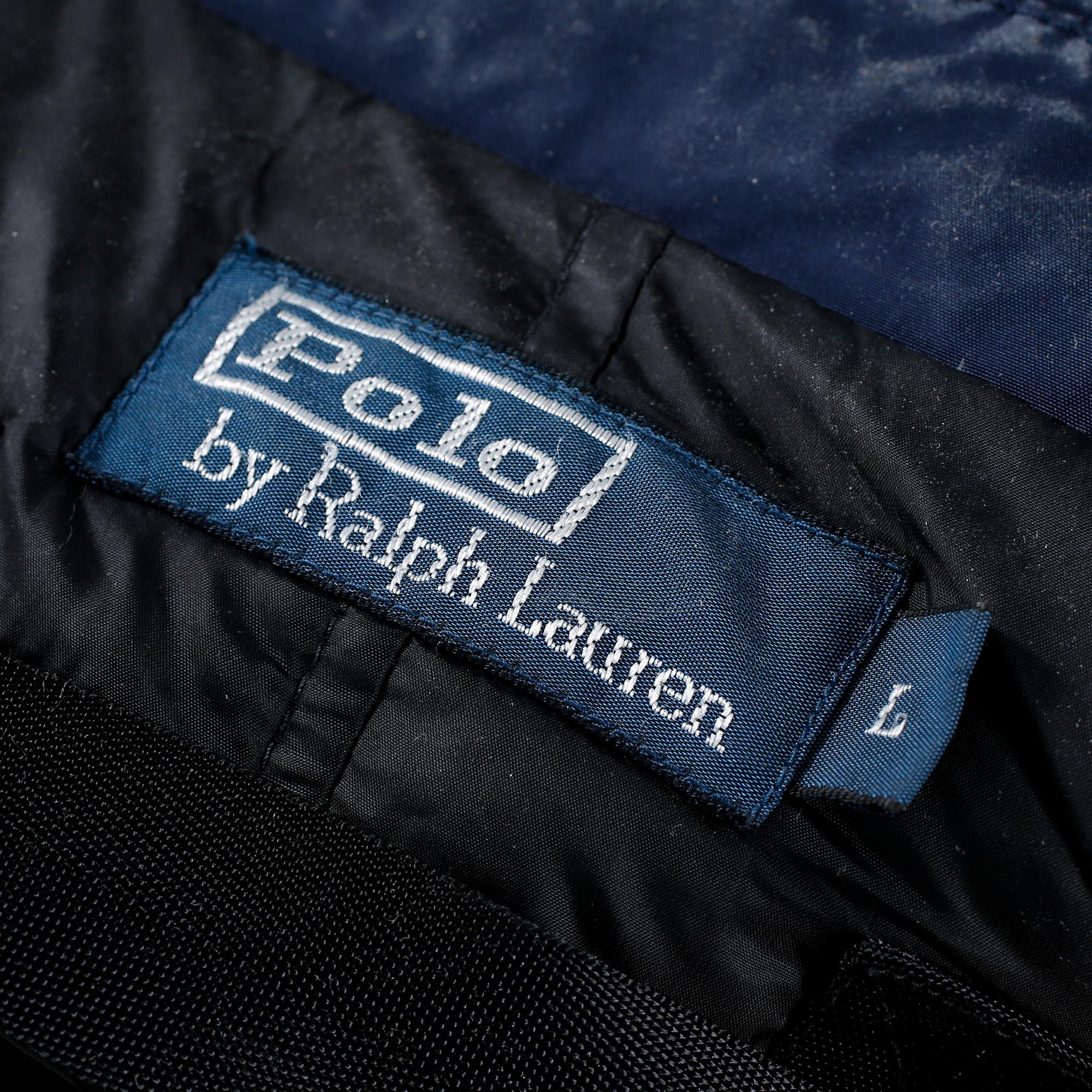 A mens jacket designed by Ralph Lauren.