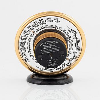 Barometer, Jaeger, modell 7.A.B, Frankrike, 1900-talets mitt.
