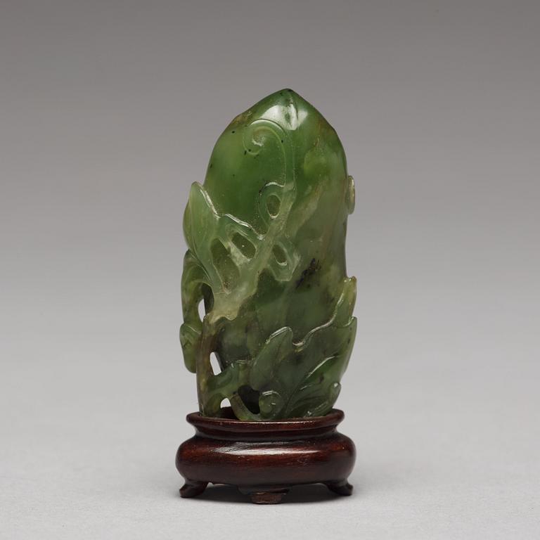 A group of Chinese nephrite objects.