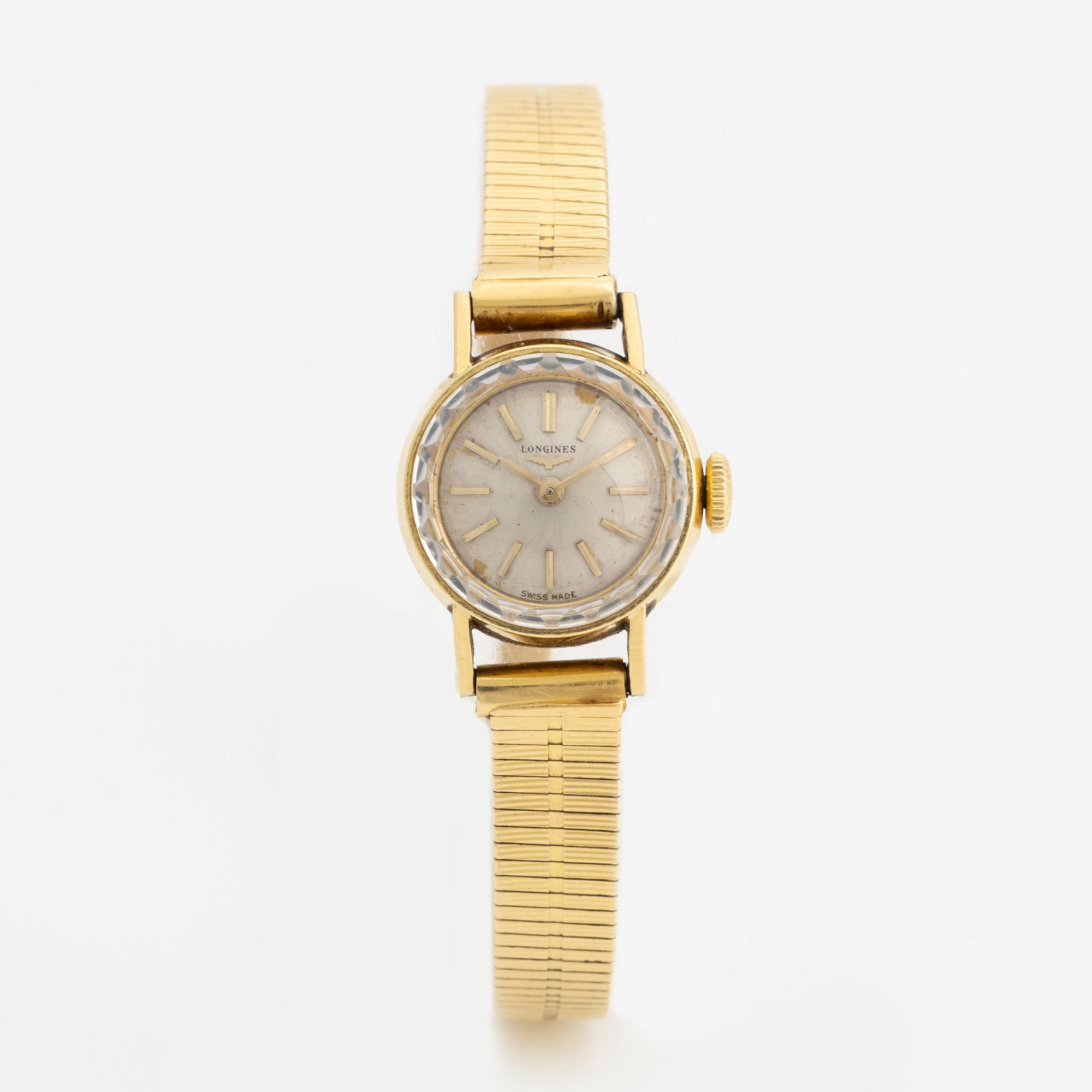 Longines, armbandsur, 17,5 mm.