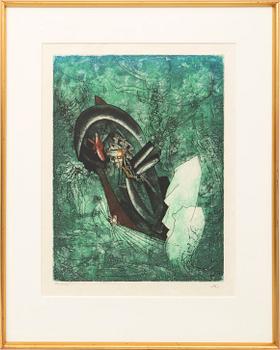 Roberto Matta, "L'Ergofrage" ur "Hom'mere", 1967.