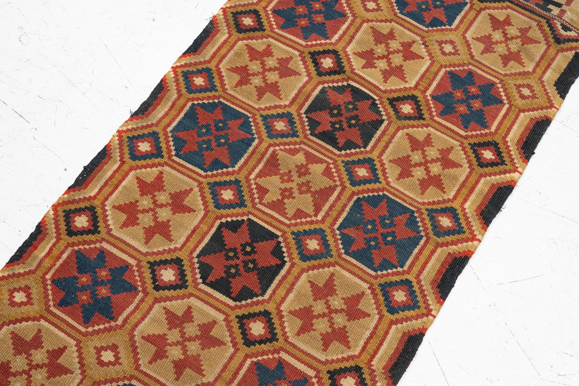 Åkdyna, rölakan, ca 105 x 49 cm Skåne, 1800-tal.