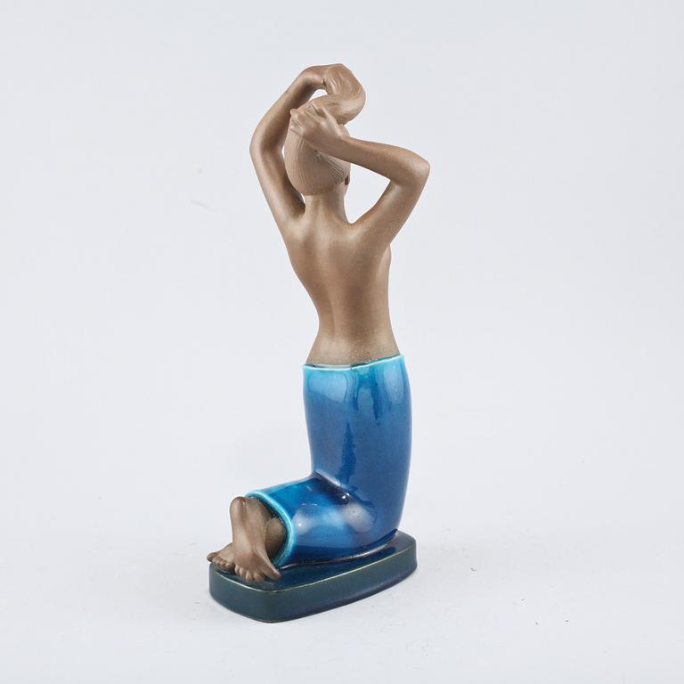 FIGURIN, stengods, Johannes Hedegaard, Royal Copenhagen, 1900-talets andra hälft.