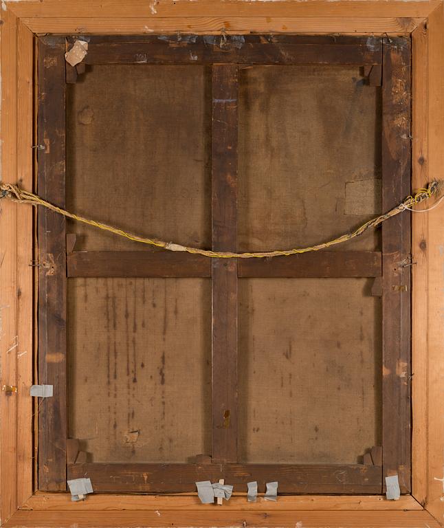 Tuntematon taiteilija, öljy kankaalle, signeeraamaton, 1800-luku.