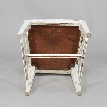 TUOLI, Hepplewhite-malli, merkitty 1857 AC.