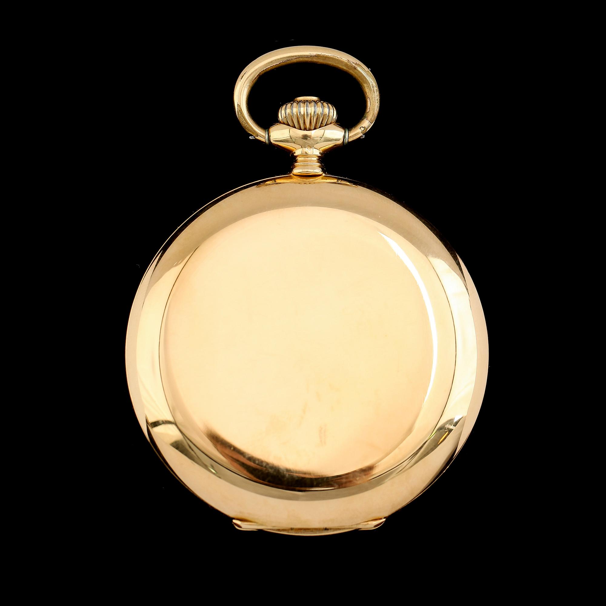 FICKUR, 18K guld, savonett, Zenith, 1900-talets första hälft.