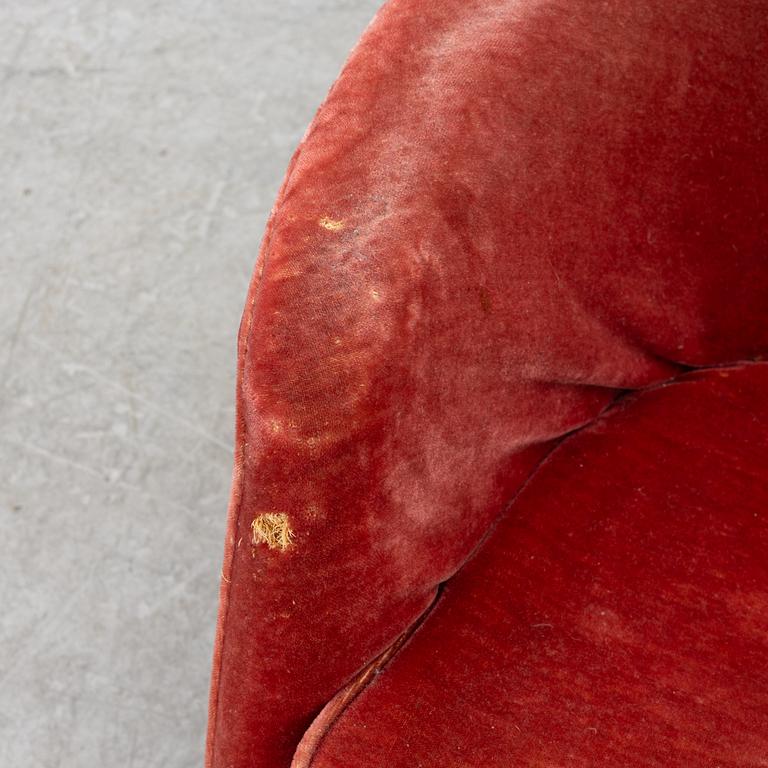 Kerstin Hörlin-Holmquist, an armchair, "Stora Eva" from the series "Paradiset", Triva, Nordiska Kompaniet, mid-20th century.