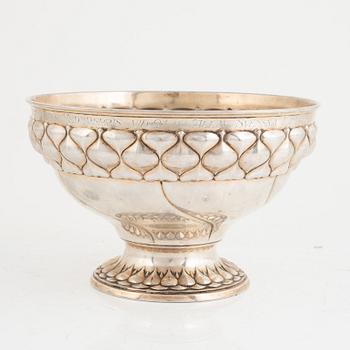 A Swedish silver bowl, mark of K. Anderson, Stockholm 1908.