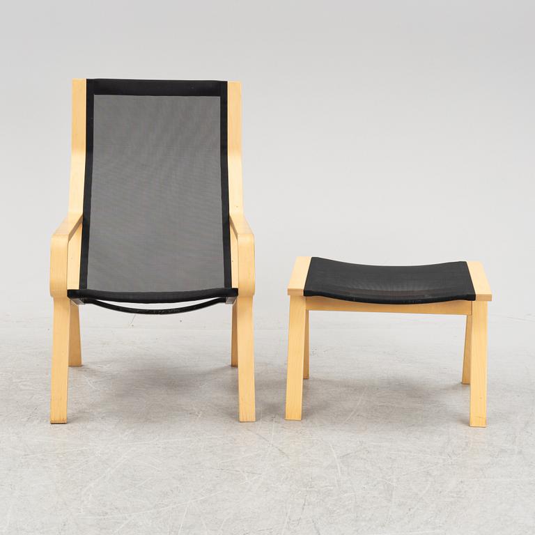 Mårten Claesson , easy chair and ottoman, model "Omni", Swedese, 21st Century.