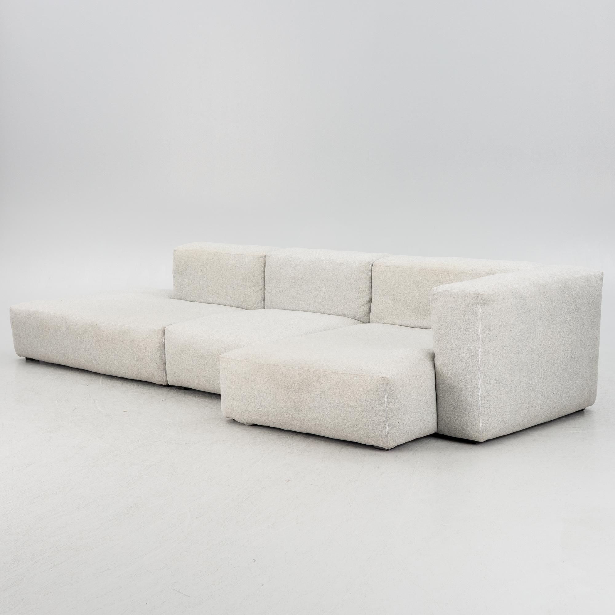 Modular sofa, 3 pieces, "Mags Soft", HAY, Denmark.