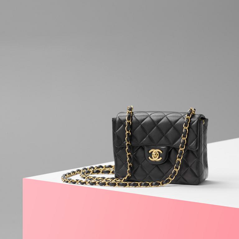 VÄSKA, Mini Flap Bag, Chanel.
