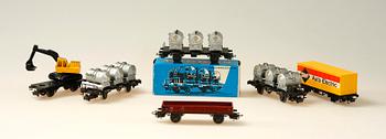 VAGNAR, 12 st, Märklin, H0.