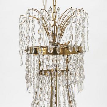 Chandelier, Empire style, mid-20th century.