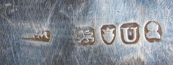 SKÅLFAT, silver, London, England 1815. Vikt 1020 gr.