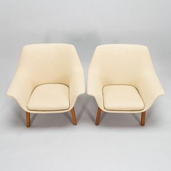 Carl Gustaf Hiort af Ornäs, fåtöljer, ett par, "Master" HMN Huonekalu Mikko Nupponen, Lahtis, 1950-tal.