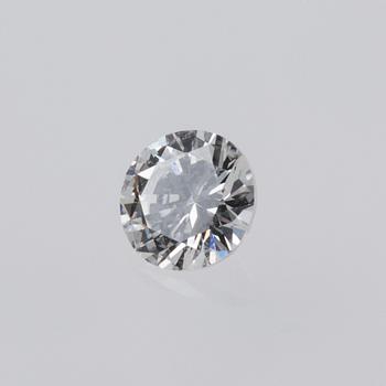 DIAMANTER, 10 st, oinfattade, briljantslipade, 1.00 ct enligt certifikat.