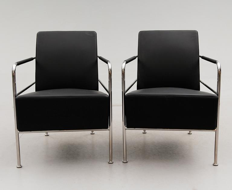 FÅTÖLJER, 1 par, "Cinema", Gunilla Allard, Lammhults.